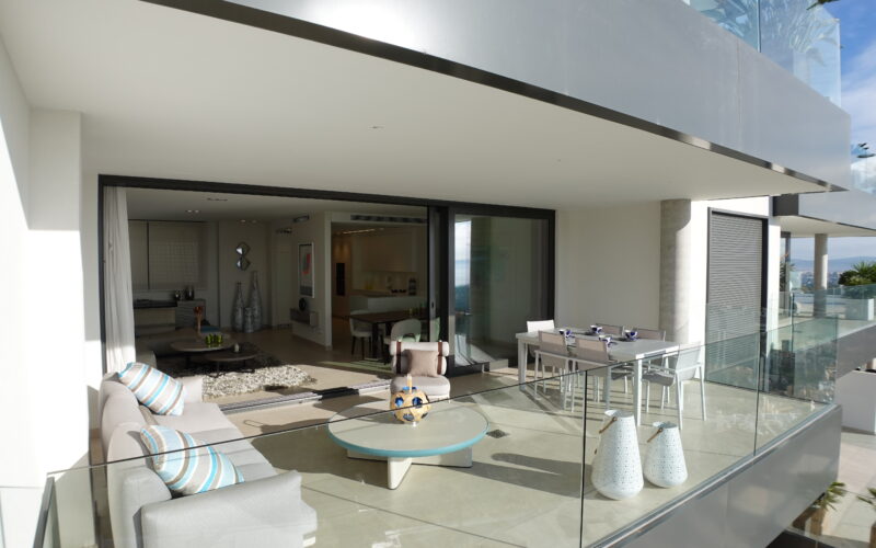 Terrasse - Neubau Luxuswohnung / Luxusapartment in Palma de Mallorca